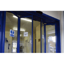 Blue Doorframe Automatic Door with Maintenance-Free Motor